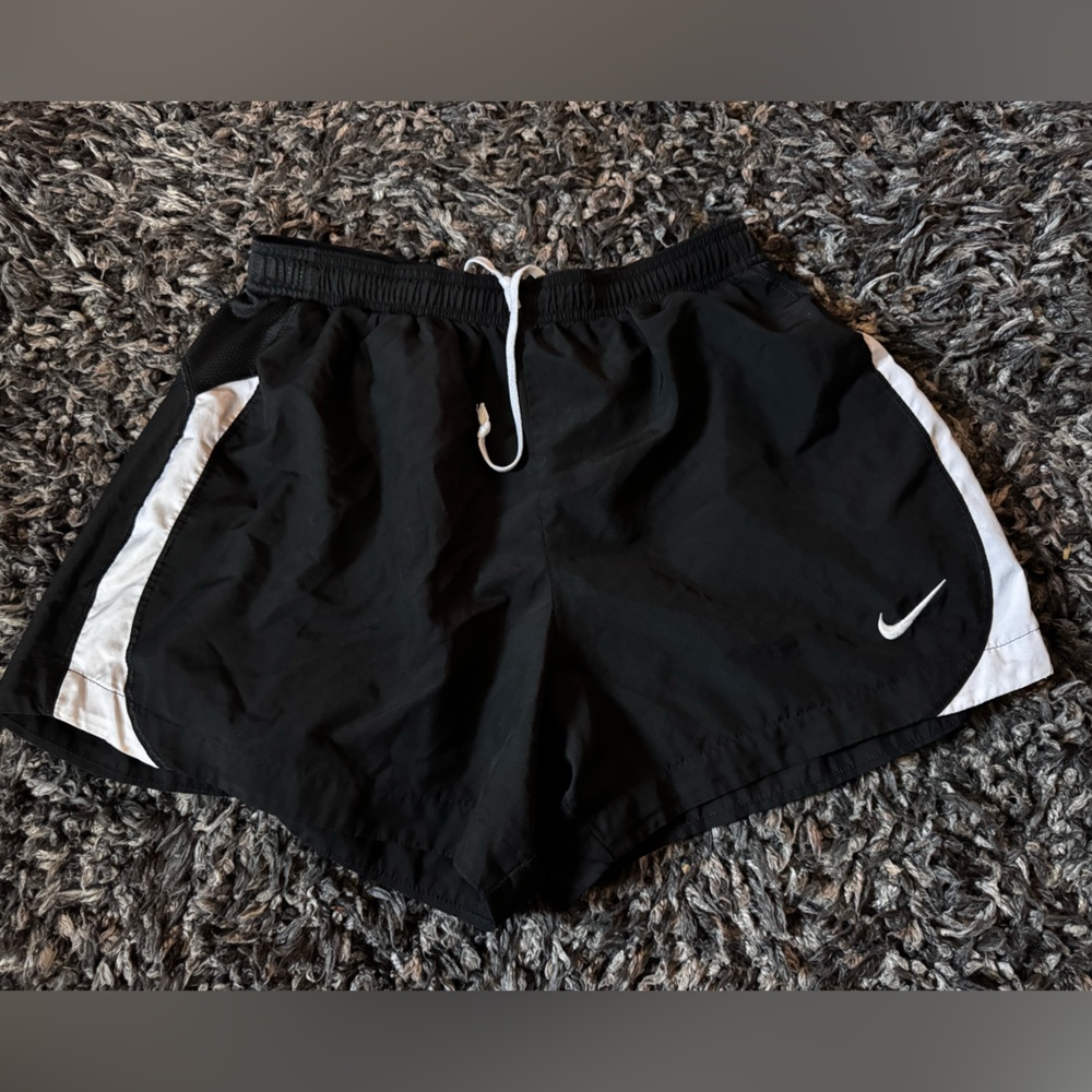 Nike Black and White Athletic Shorts